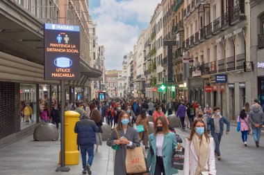 Madrid, İspanya; 04-24-2021: 