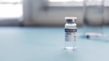 Koronavirüs aşısı konsepti Kitty fotokopi kabarcığı alanı