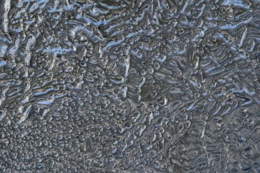 Macro crystalized Winter Frost, High quality photo