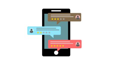 Cep telefonu sohbet ileti bildirimleri resimleme simgesi