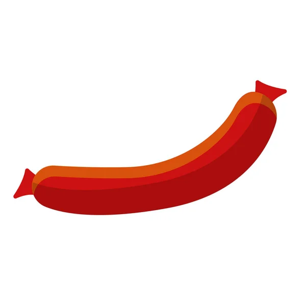 Illustration Hotdog Minimalist Design — Stock Photo, Image