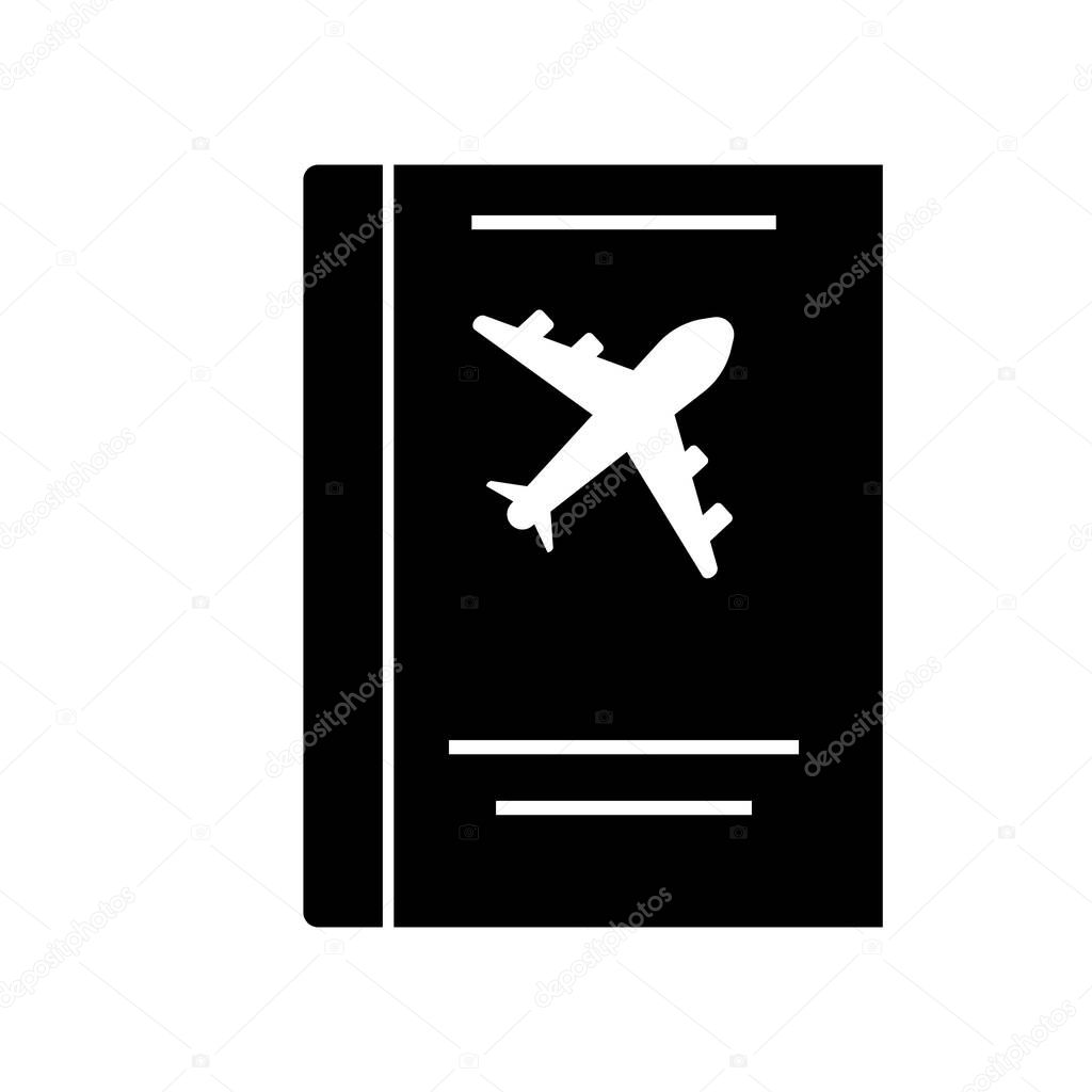 Passport icon  design template illustration