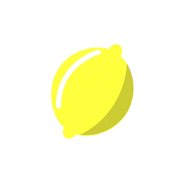 Świeże Owoce Cytryny Kolekcja Ilustracji — Zdjęcie stockowe