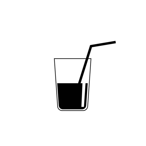 Een Icoon Voor Frisdrank Illustratie Witte Achtergrond — Stockfoto