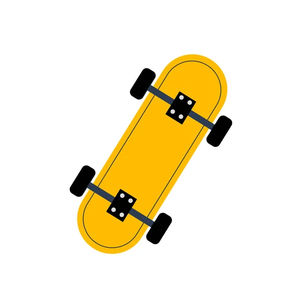 Icône Skateboard Freestyle Illustration Plate Skateboard Freestyle — Photo