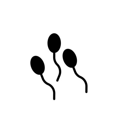 soyut simge hedefi, sperm simgesi, illüstrasyon