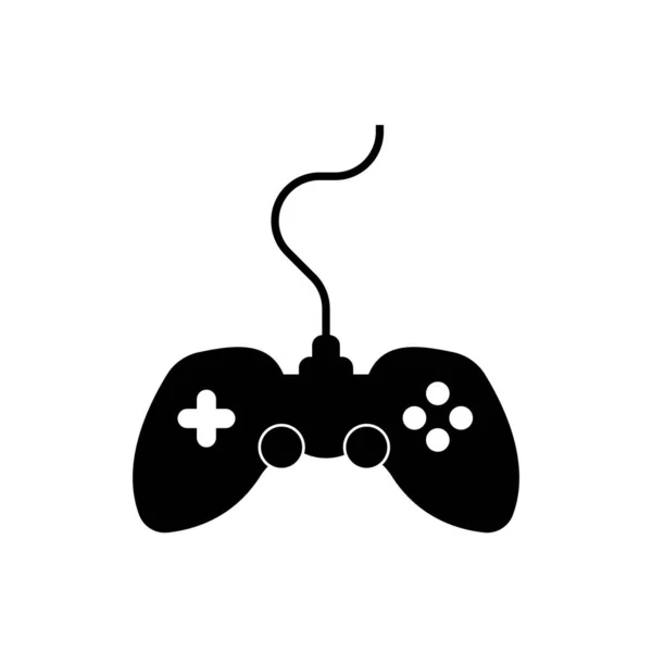 Spielkonsolen Symbol Videospielsteuerknüppel — Stockfoto