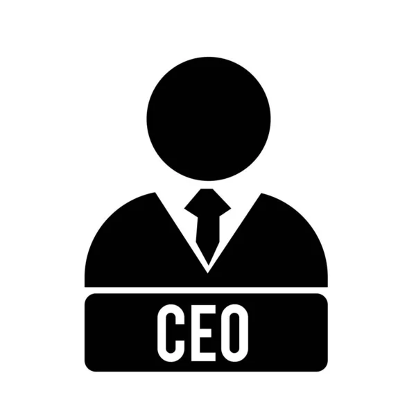 Ceo Icon Manager Icon Illustartion — Fotografia de Stock