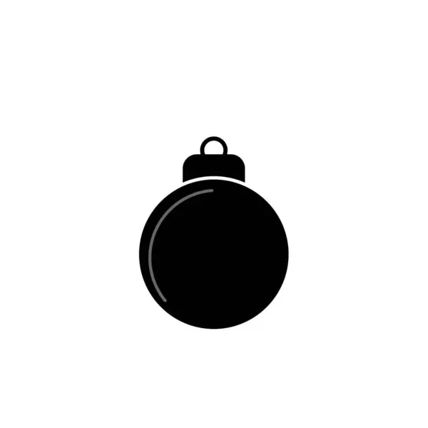 Рождественская Игрушка Иллюстрации Иконы Ёлки — стоковое фото