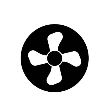  Klima. Beyaz arkaplanda simge illüstrasyonu