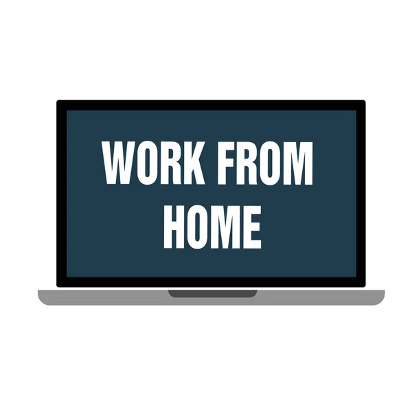 Working Computer Freelance Online Education Social Media — Stock Photo, Image