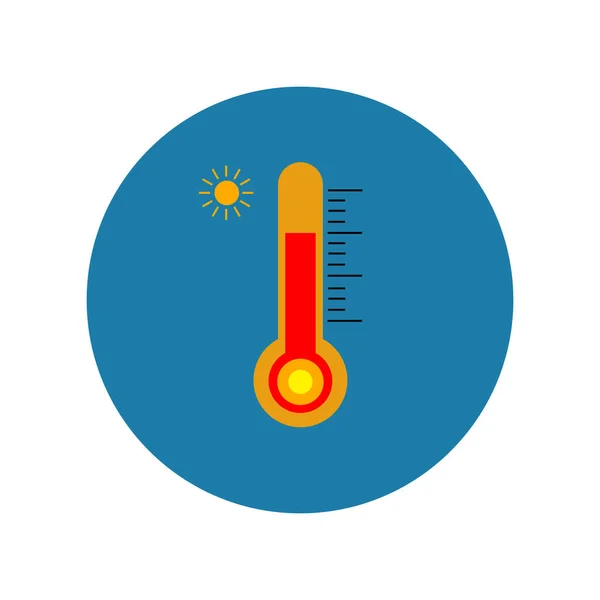 Цифровий Термометр Гарячкова Шкала Ізольовані — стокове фото