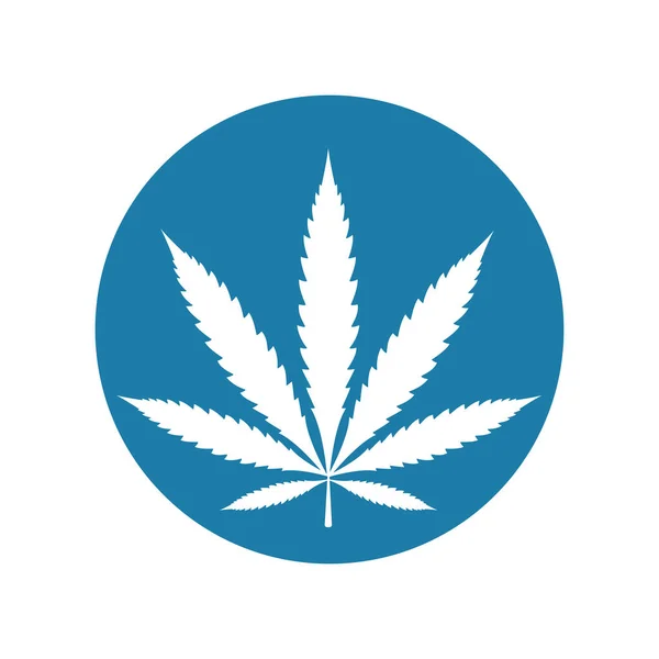 Cannabis Teken Icoon Pictogram Dope Ganja Symbool — Stockfoto