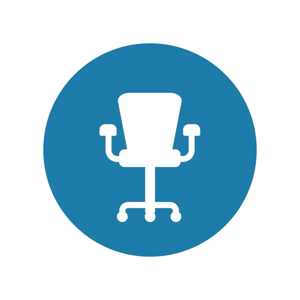 Office Armchair Icon Design Template — Stock Photo, Image