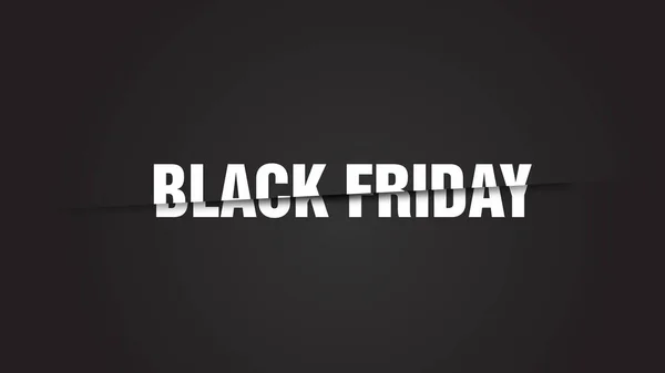 Wyprzedaż Black Friday Baner Plakat Logo — Zdjęcie stockowe