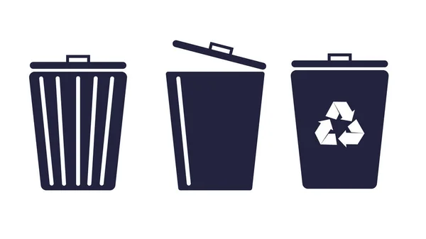 Lixo Pode Lixo Lixo Lixo Cesta Lixo — Fotografia de Stock