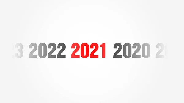Nuovo Anno 2021 Concetto Immagine Sfondo — Foto Stock