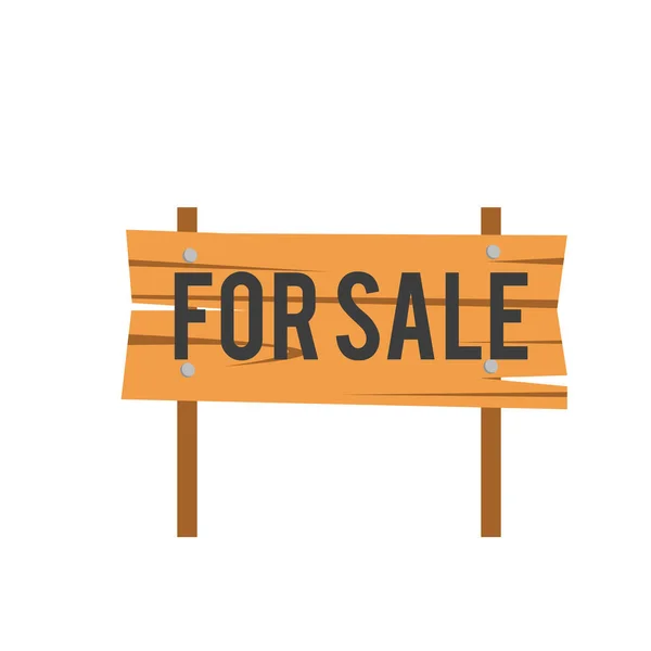 Sale Black Sign Wooden Board — Stock Photo, Image