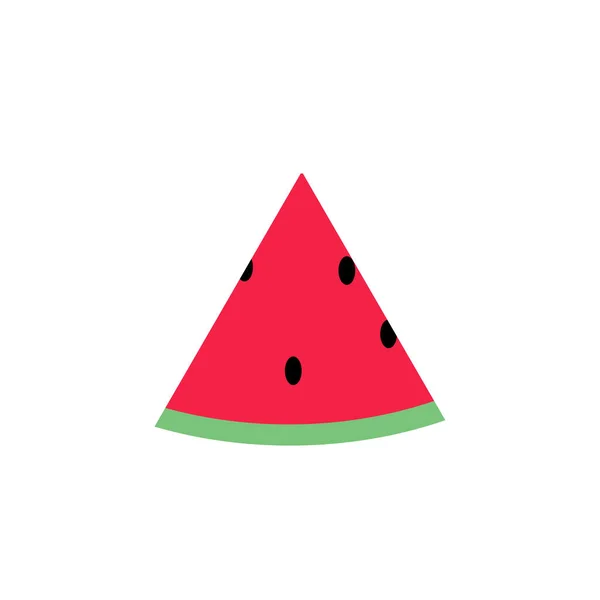 Illustration Frischen Und Saftigen Wassermelonen — Stockfoto