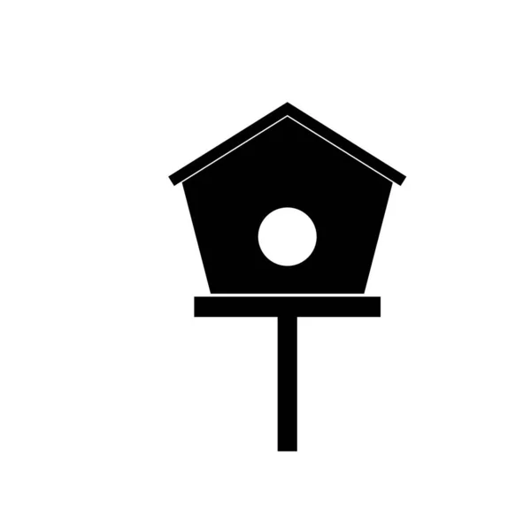Значок Пташиного Будинку Ілюстрація Коробки Гнізд — стокове фото
