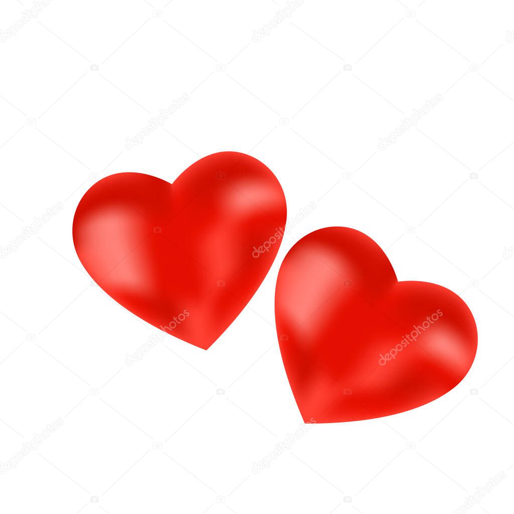 Happy Valentine Day concept Icon and Signs
