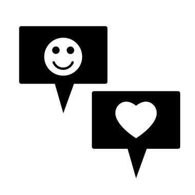 konuşma balonu çizgisi simgesi