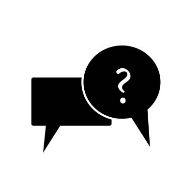 Metin & gelen kutusu için Görev Görüşmesi Düz simgeleri