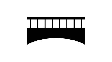 bridge icon  illustration on white background
