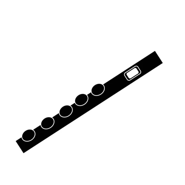 Icono Flauta Ilustración Simple Flauta — Foto de Stock