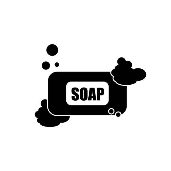 Soap Bubble Icon Illustration White — Stock Photo, Image