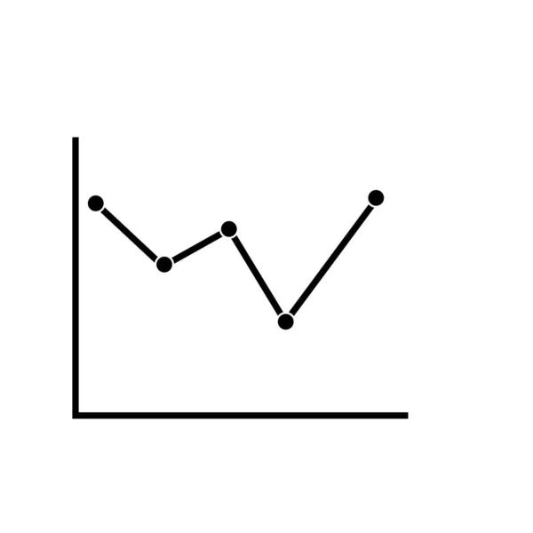 Symbolsatz Für Geschäftsdiagramme Mit Einfachem Design — Stockfoto