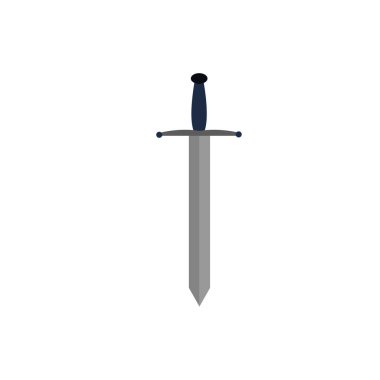 silhouette of two swords, sabers illustration