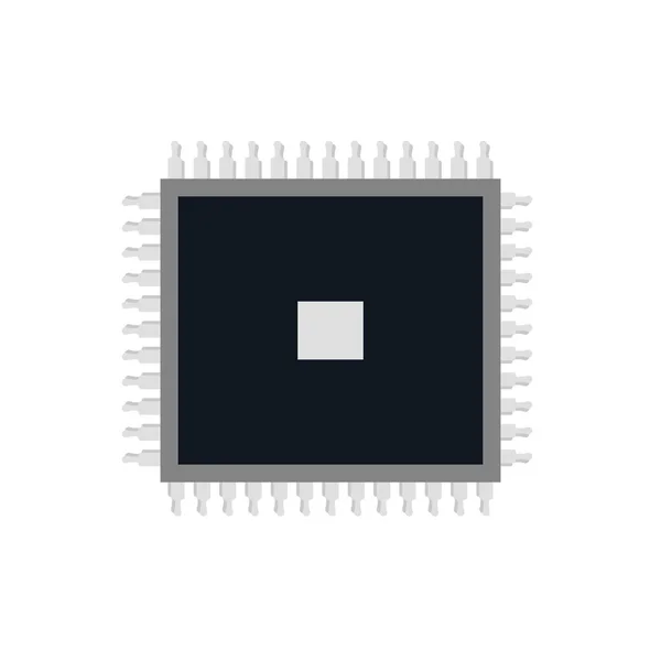 Mikrochip Technologie Symbol Für Die Macht Ihrer Technologie Modern — Stockfoto