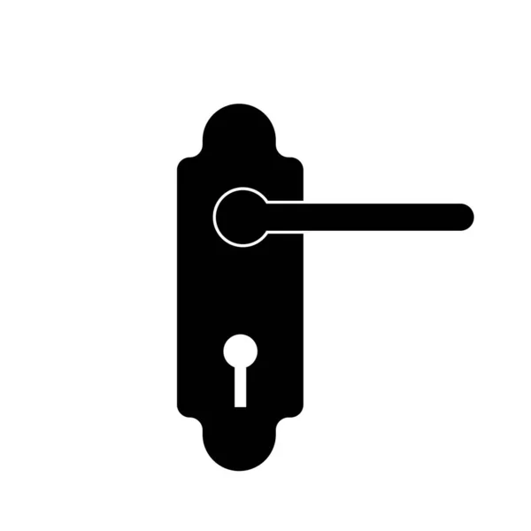 Melhor Logotipo Ilustração Ícone Maçaneta Porta — Fotografia de Stock