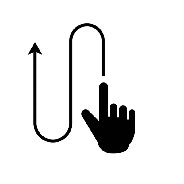 Pointer Symbol Illustration Auf Weißem Hintergrund — Stockfoto