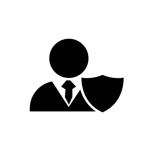 Ikona Administratora Odizolowany Symbol Ilustracji — Zdjęcie stockowe