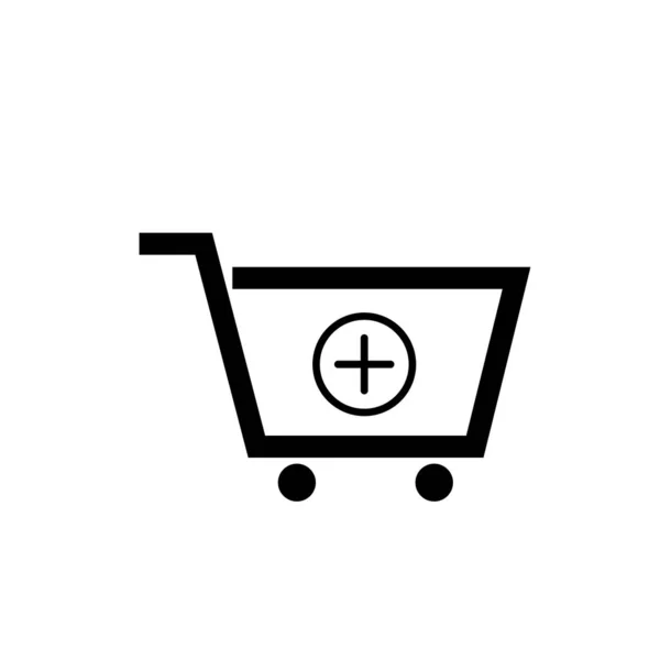 Trolley Pictogram Illustratie Logo Template — Stockfoto