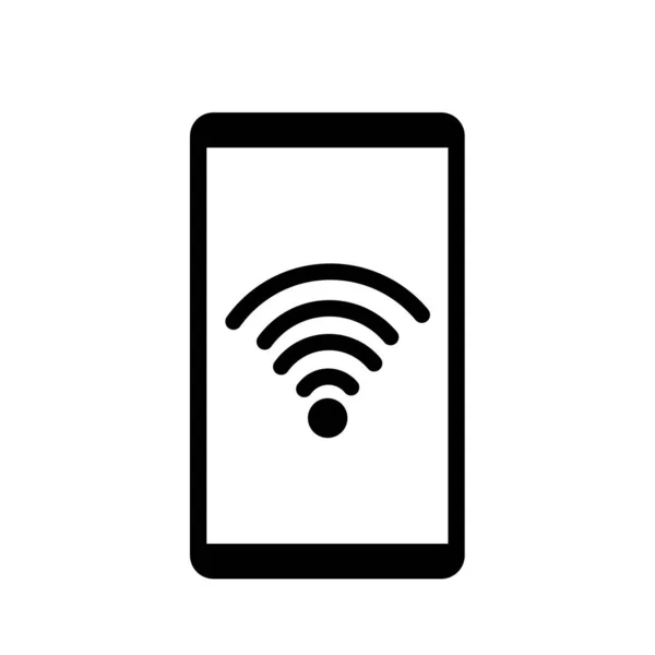 Smartphone Icon Στυλ Επίπεδη Σχεδίαση — Φωτογραφία Αρχείου