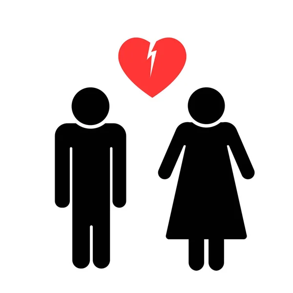 Relationship Filled Icons White Background — Stock Photo, Image