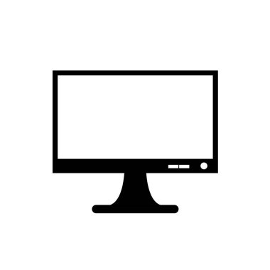 beyaz üzerine bilgisayar imza simgesi illüstrasyonu