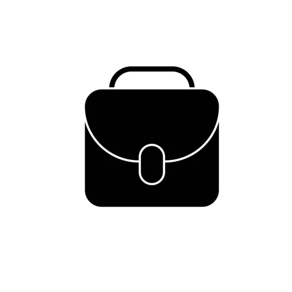 Bőrönd Táska Ikon Logó Sablon Illusztráció Tervezés — Stock Fotó
