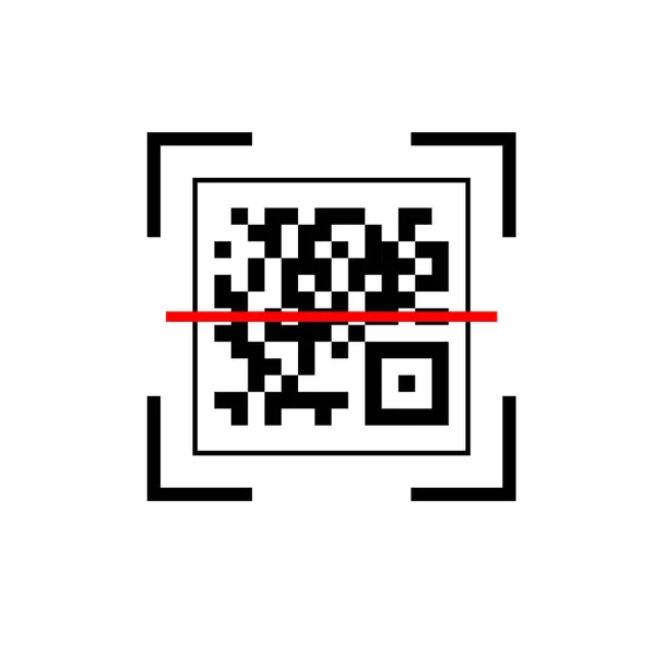 Code Pictogram Voor Smartphone Scan Mij Code Voor Online Betaling — Stockfoto