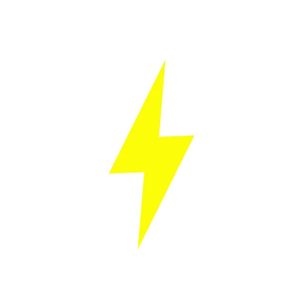 Lightning Logo Logo Thunder Ilustrasi — Stok Foto