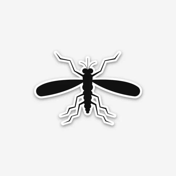 Mygga Insekt Malaria Sting Illustration — Stockfoto