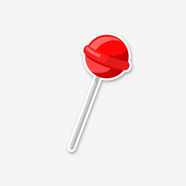 Dulce Lollipop Isométrica Caramelo Icono Diseño —  Fotos de Stock