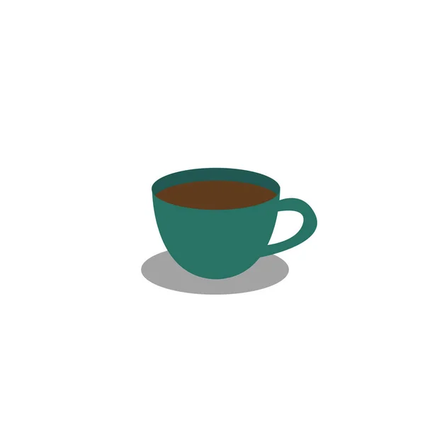 Black Ceramic Coffee Mug White Background — Stock Photo, Image