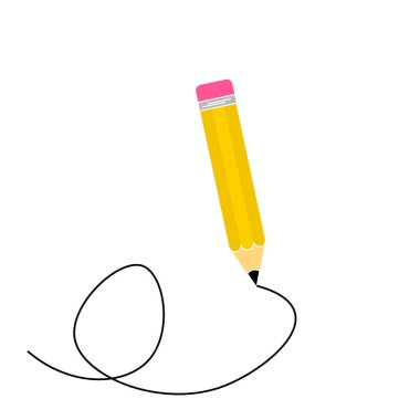 İki çapraz kalem izole. Çizim. Eğitim kavramı