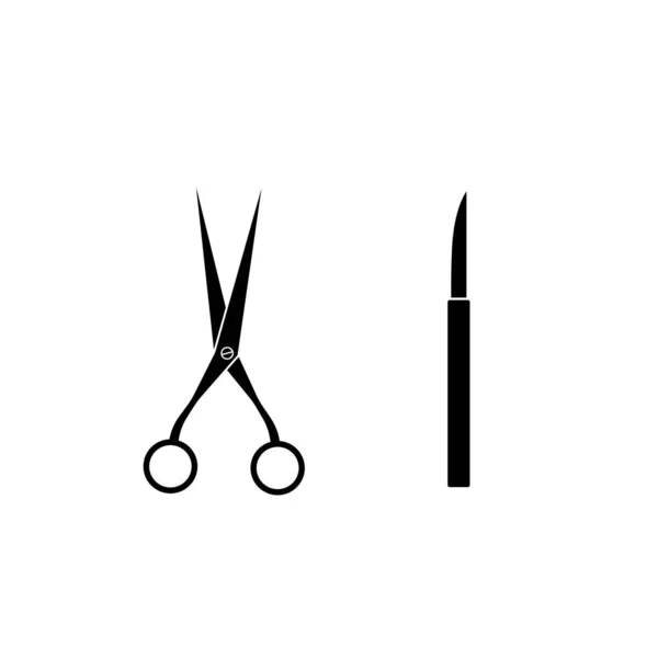Instruments Chirurgicaux Scalpel Médical Pince Pinces — Photo