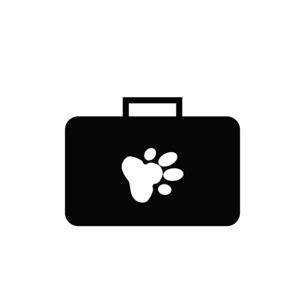 Pet Care Design Paws Health Logo Design Pet Care — Stock fotografie