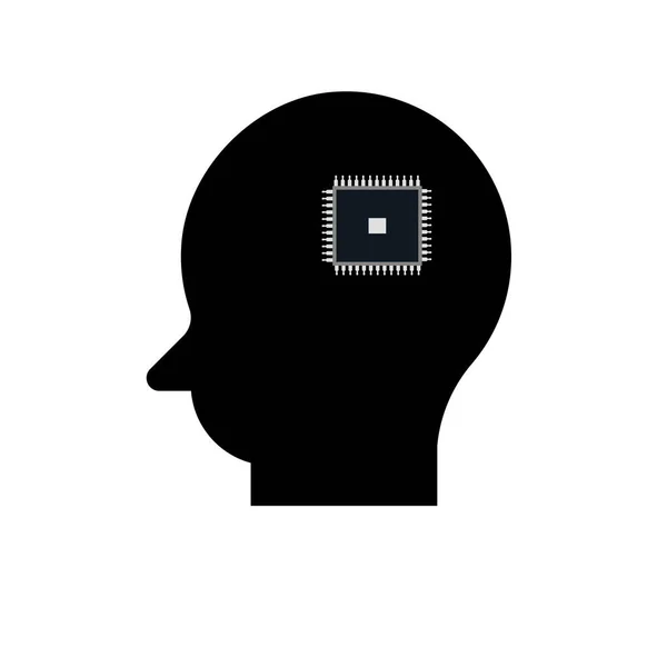 Símbolo Sinal Ícone Inteligência Artificial — Fotografia de Stock